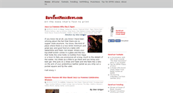 Desktop Screenshot of barefootmusicnews.com