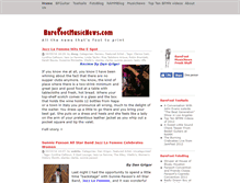 Tablet Screenshot of barefootmusicnews.com